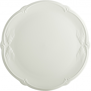 Gien Rocaille White Cake Platter