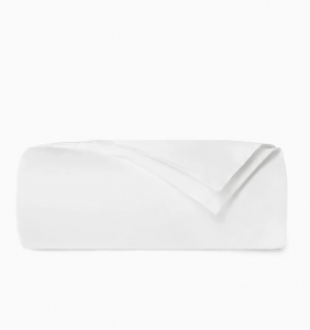 Sferra Giza 45 Corto Percale White Queen Duvet Cover 88X92