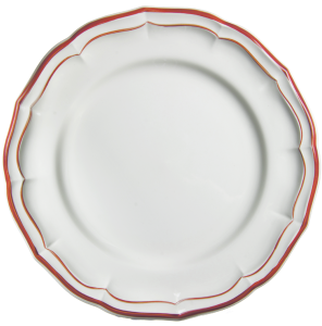 Gien Filet Rouge Dinner Plate