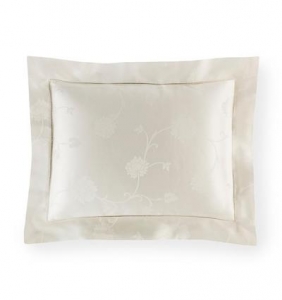 Sferra Giza 45 Jacquard - Ivory Boudoir Pillowsham - 12 X 16