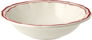 Gien Filet Rouge Cereal Bowl