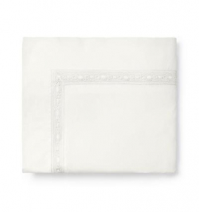 Sferra Giza 45 Lace - Ivory King Duvet Cover - 106X92