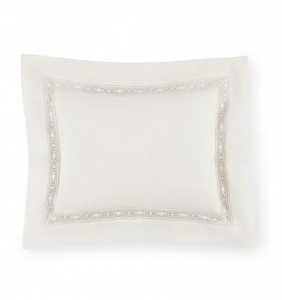Sferra Giza 45 Lace - Ivory King Pillowsham - 21X36