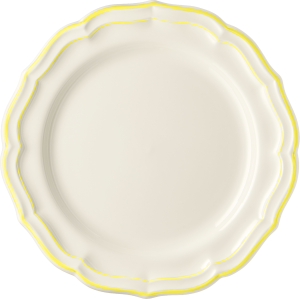 Gien Filet Citron Canape Plate