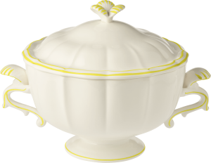 Gien Filet Citron Soup Tureen