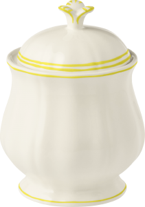 Gien Filet Citron Sugar Bowl