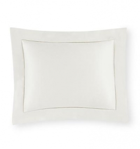 Sferra Giza 45 Sateen - Ivory Standard Pillowsham - 21 X 26