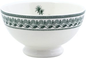 Gien Les Depareillees Green Bowl - Set 2