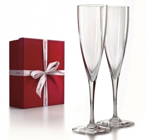 Baccarat Dom Perignon Flute Champagne Glasses