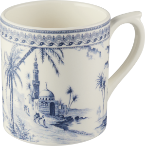 Gien Les Depareillees Blue Mug - 9 oz.