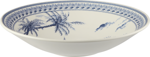 Gien Les Depareillees Blue Pasta Bowl - 9"