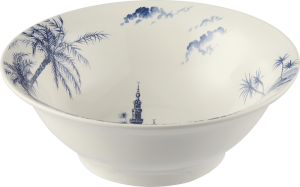 Gien Les Depareillees Blue Cereal Bowl - 10 oz.