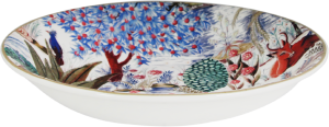 Gien Le Jardin Du Palais Soup/Pasta Plate - 8 2/3"