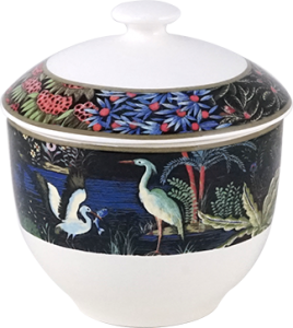 Gien Le Jardin Du Palais Sugar Bowl