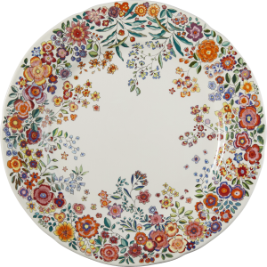 Gien Poesie Dessert Plate - 9"
