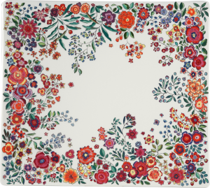 Gien Poesie Square Plate Large