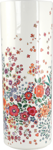 Gien Poesie Cylinder Vase Large - 12"