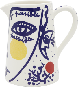 Gien Archipel Sentimental Pitcher - 33 oz.