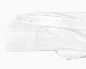 Sferra Sferra Giza 45 Lido White Queen Flat Sheet 96X114
