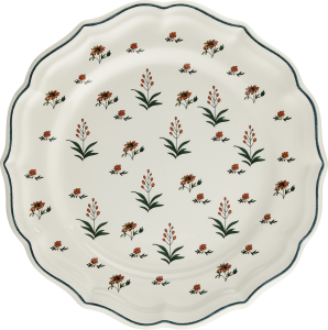 Gien Herbier Du Paradis Dessert Plate