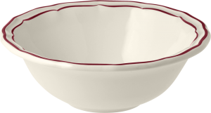 Gien Filet Bordeaux Cereal Bowls Xl - Set 2