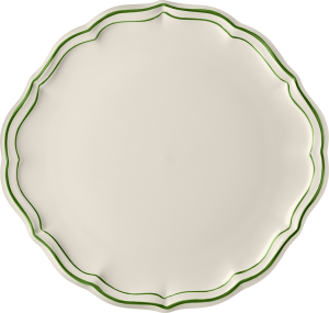 Gien Filet Fern  Cake Platter -12.5"