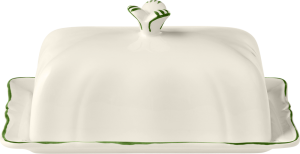 Gien Filet Fern Butter Dish