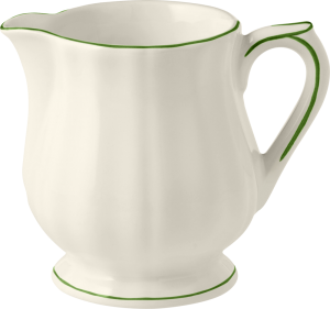 Gien Filet Fern Creamer - 8 oz.