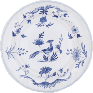 Gien Paradis Bleu Dessert Plate - 9.25"