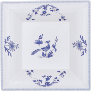 Gien Paradis Bleu Square Candy Tray XL