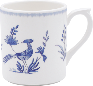 Gien Paradis Bleu Mug - 9 oz.