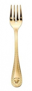 Versace Medusa Gold Fish Fork Gold Plated