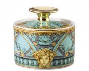 Versace La Scala del Palazzo Verde Sugar Bowl Covered