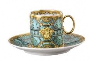 Versace La Scala del Palazzo Verde AD Cup & Saucer