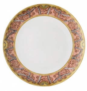 Versace La Scala del Palazzo Rosa Dinner Plate