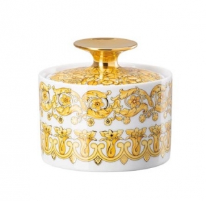 Versace Medusa Rhapsody Sugar Bowl Covered