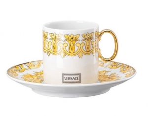 Versace Medusa Rhapsody After Dinner Cup & Saucer