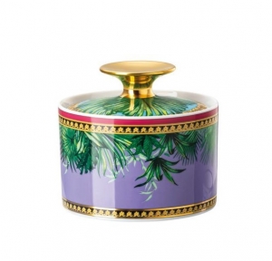 Versace Jungle Animalier Sugar Bowl Covered