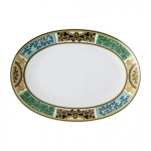 Versace Barocco Mosaic Platter - 13"