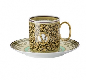 Versace Barocco Mosaic Coffee Cup & Saucer