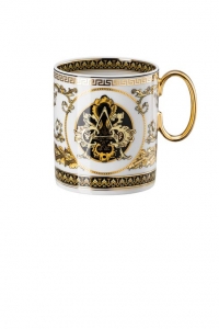 Versace Virtus Gala Alphabet Mug With Handle - A