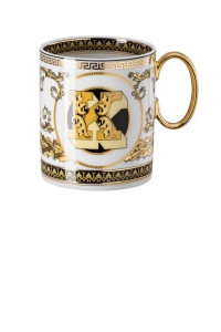 Versace Virtus Gala Alphabet Mug With Handle - K