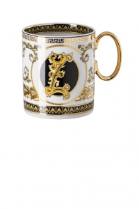 Versace Virtus Gala Alphabet Mug With Handle -Z