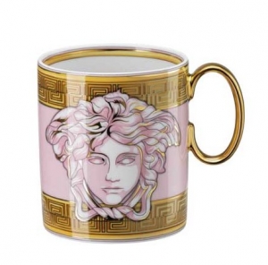 Versace Medusa Amplified Pink Coin Mug