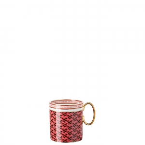 Versace La Greca Signature Red Mug - 11 oz