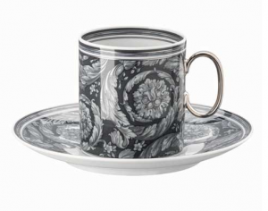 Versace Barocco Haze Coffee Cup & Saucer - 6 oz.