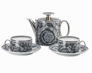 Versace Barocco Haze Tea Set for Two