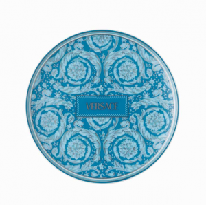 Versace Barocco Teal Bread & Butter Plate - 6 2/3"