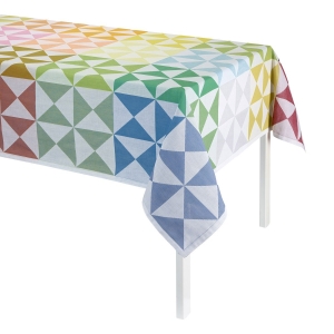 Le Jacquard Francais Origami Multicolor Tablecloth - 55 x 102