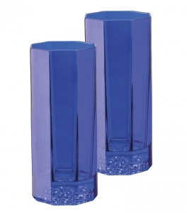 Versace Medusa Lumiere Blue Longdrink Set of 2
